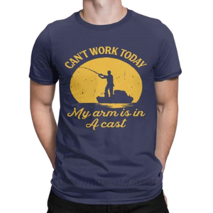 Men's Fishing Tee - Can't Work Today
