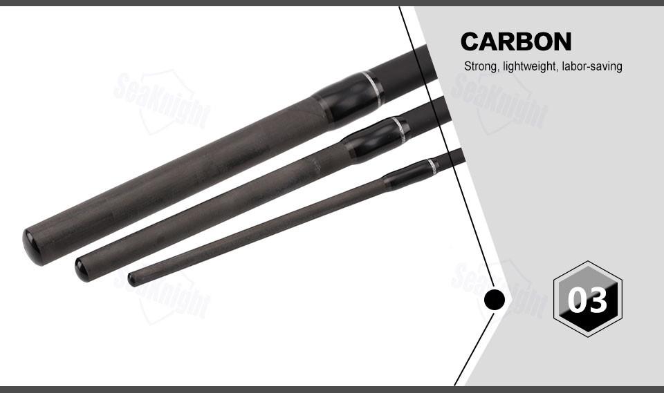 2018 Carbon Fiber M Power Baitcasting Fishing Rod