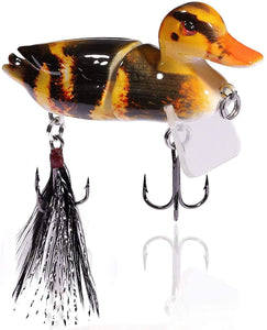 FishingFriend Multi-Jointed Realistic Duck Lures